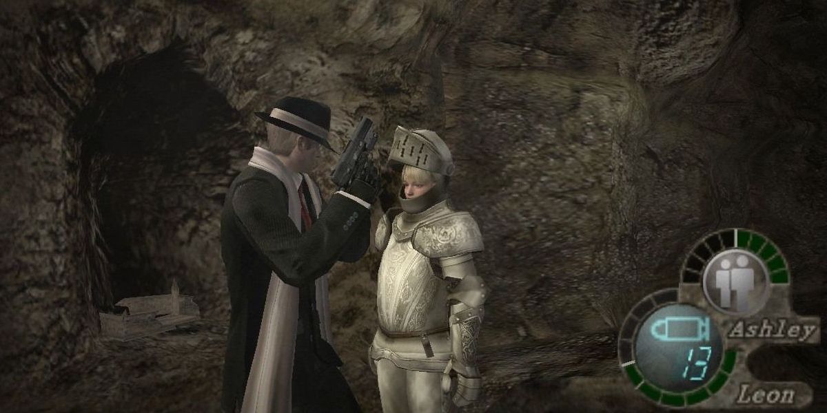 Resident Evil 4 Mobster Leon and Knight Ashley