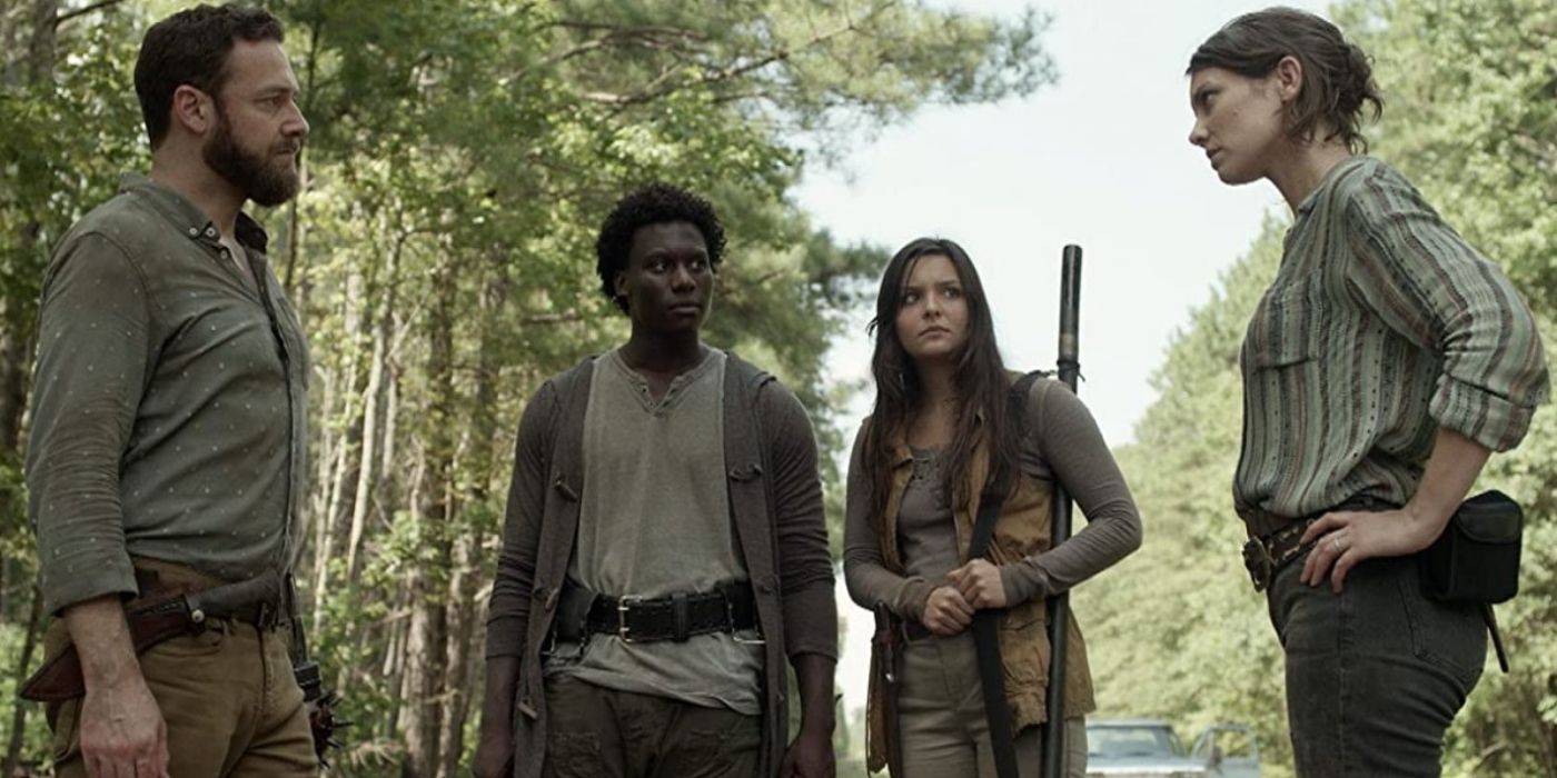 The Walking Dead Maggie Aaron and Co. Season 11