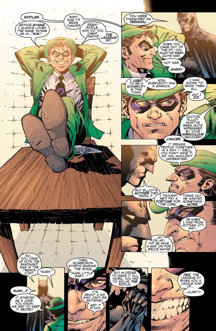 How Riddler Learned, Then Forgot, Batman's Secret Identity