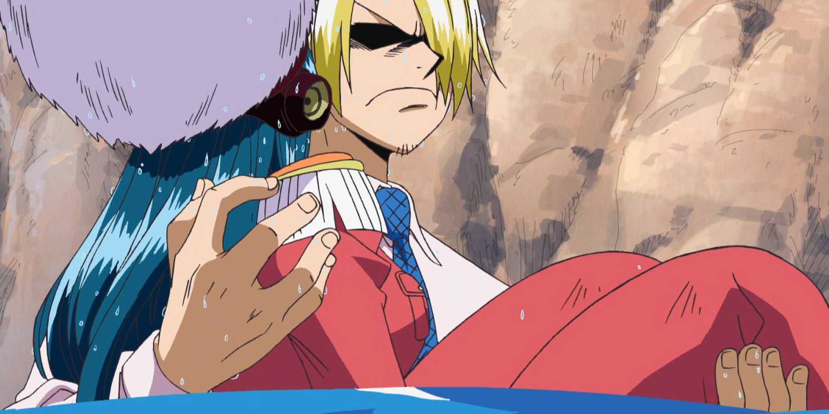 Sanji rescues Porche in the Foxy's Return Arc in One Piece