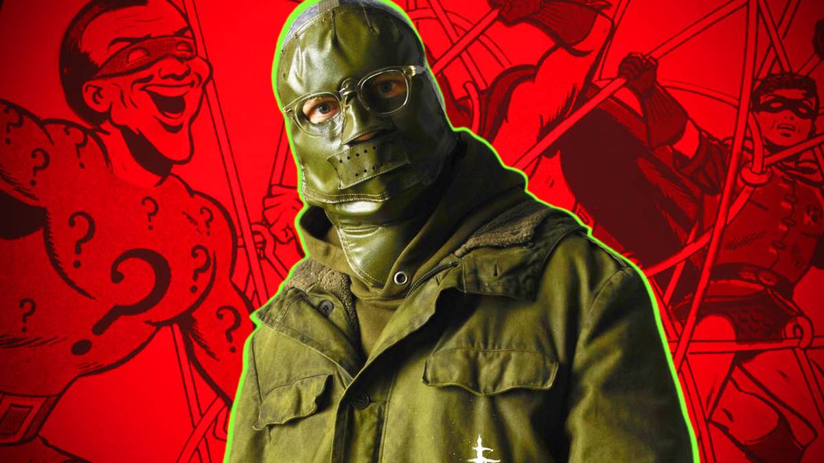 Paul Miller Riddler The Batman Fan Art Imagines Paul Dano in a Retro Riddler Costume