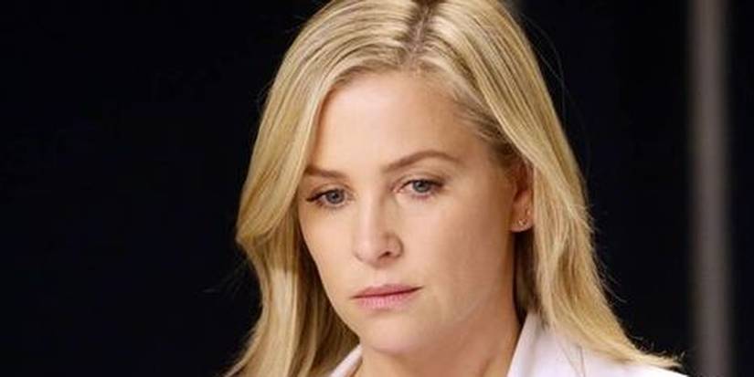 Arizona Robbins looking sad on Grey's Anatomy