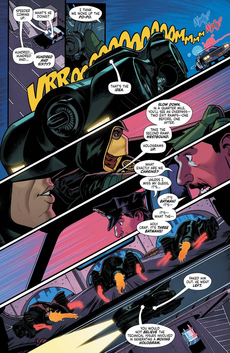 DC's Batman '89 Gives the Burton Batmobile a New, Hi-Tech Ability