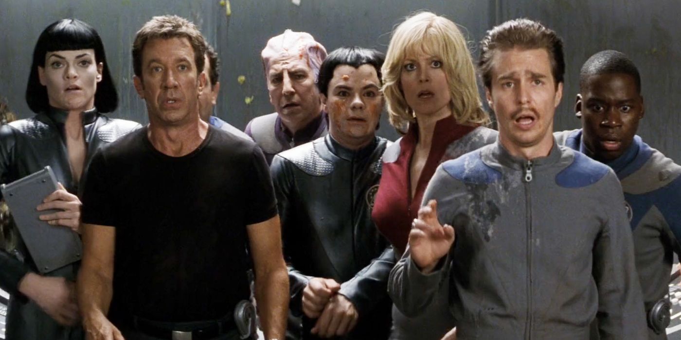 The Thermians in Galaxy Quest looking shocked