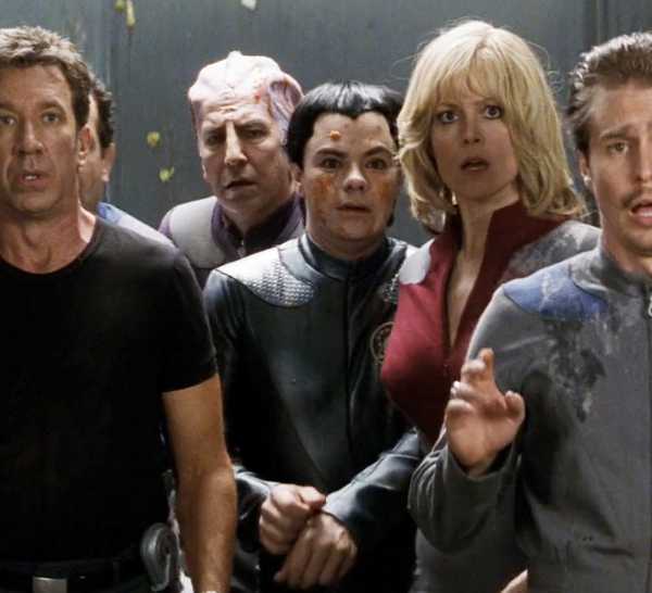 The Thermians in Galaxy Quest looking shocked
