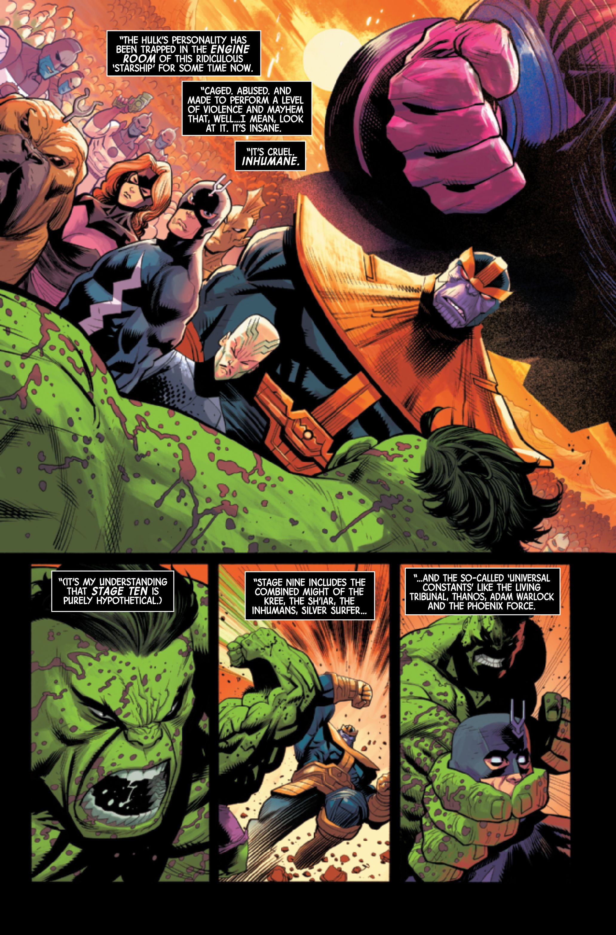 hulk vs galactus battleworld graded card WHAT IF...? GALACTUS: GALACTUS TRANSFORMED HULK? #1 MARK BAGLEY SCI-FI main image 1