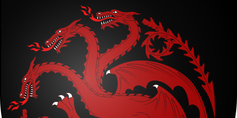 The symbol for House Targaryen in Game of Thrones