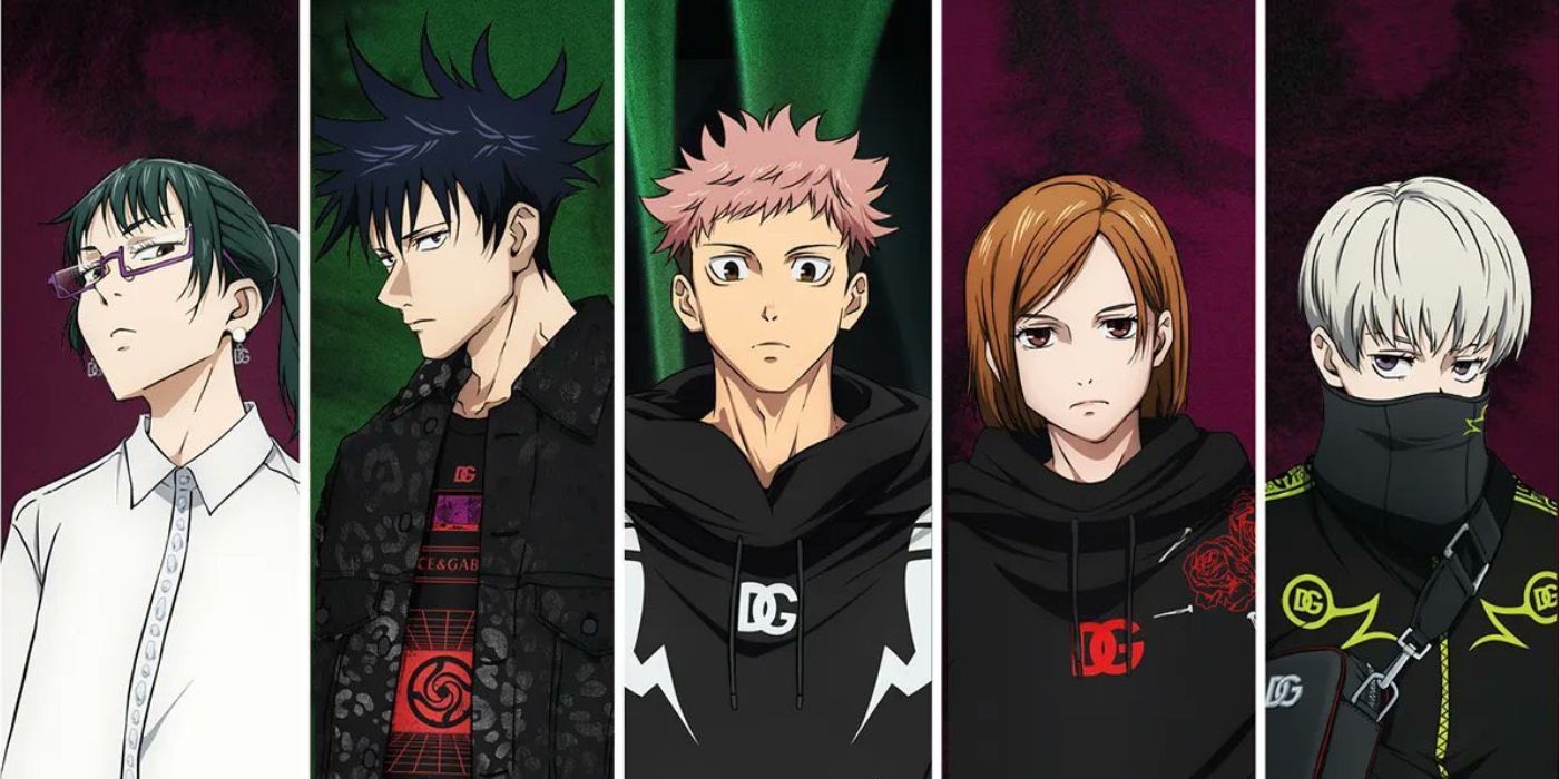 Dolce and Gabbana's Jujutsu Kaisen Collab Reveals Fashionable New Art