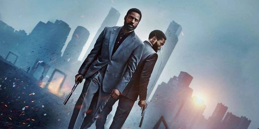 John David Washington as Protagonist on Tenet poster