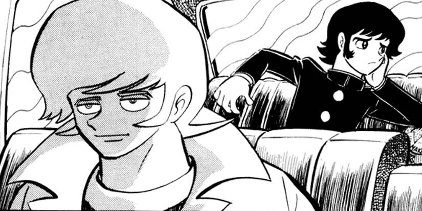 Ryo Drives Akira Around Town In Devilman