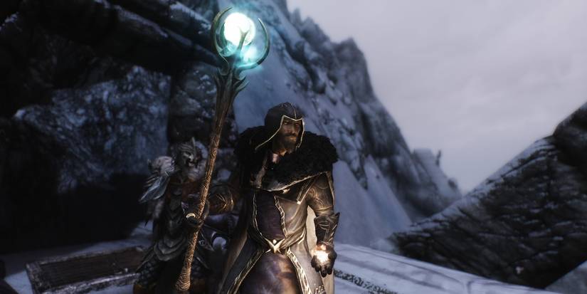 The Staff of Magnus in Skyrim