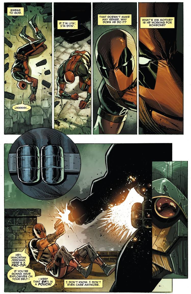 Deadpool Explains the Important Benefits of Using Pouches
