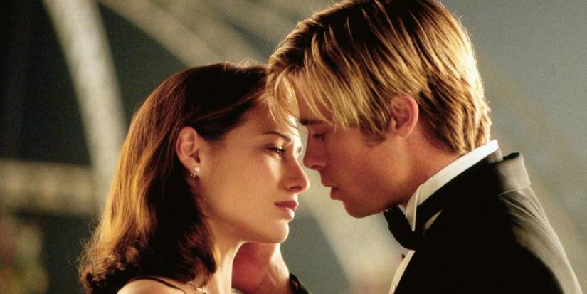 Joe Black kisses Susan.