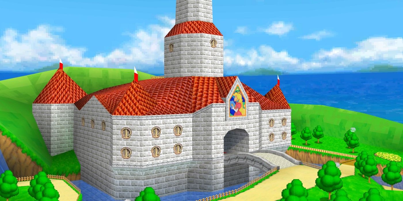 The Castle, Super Mario 64's hub world