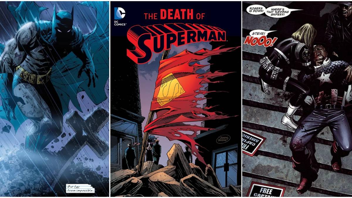 10 Best Death Of Superhero Stories
