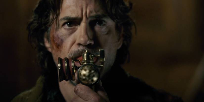 Sherlock messes with Mycroft's inhaler