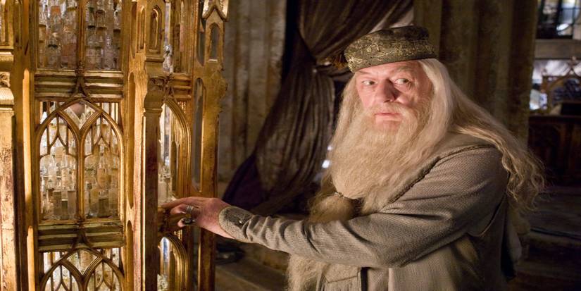 Albus Dumbledore from Harry Potter and the Half-Blood Prince.