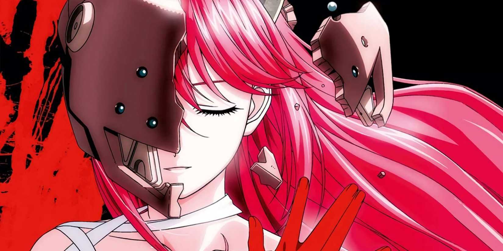Lucy trong phim Elfen Lied.