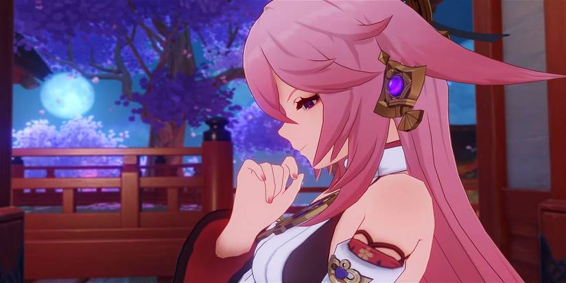 Yae Miko in Genshin Impact.
