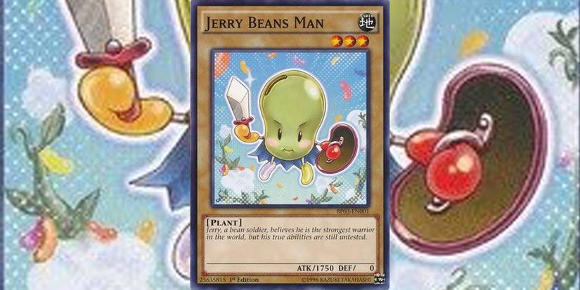 yugioh jerry beans man deck YU-GI-OH! - (BP03-EN001) - Battle Pack 3: Monster League - 1st Edition JERRY BEANS MAN Deck *
