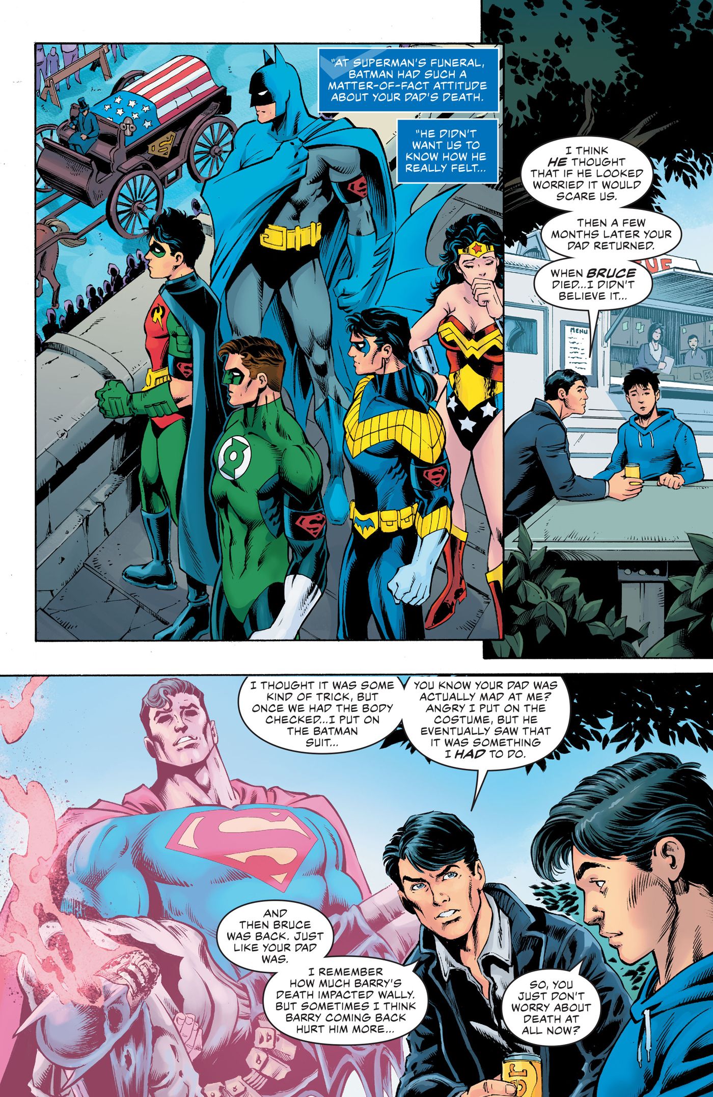 Nightwing Gives DC's New Superman an Important History Lesson About His ...