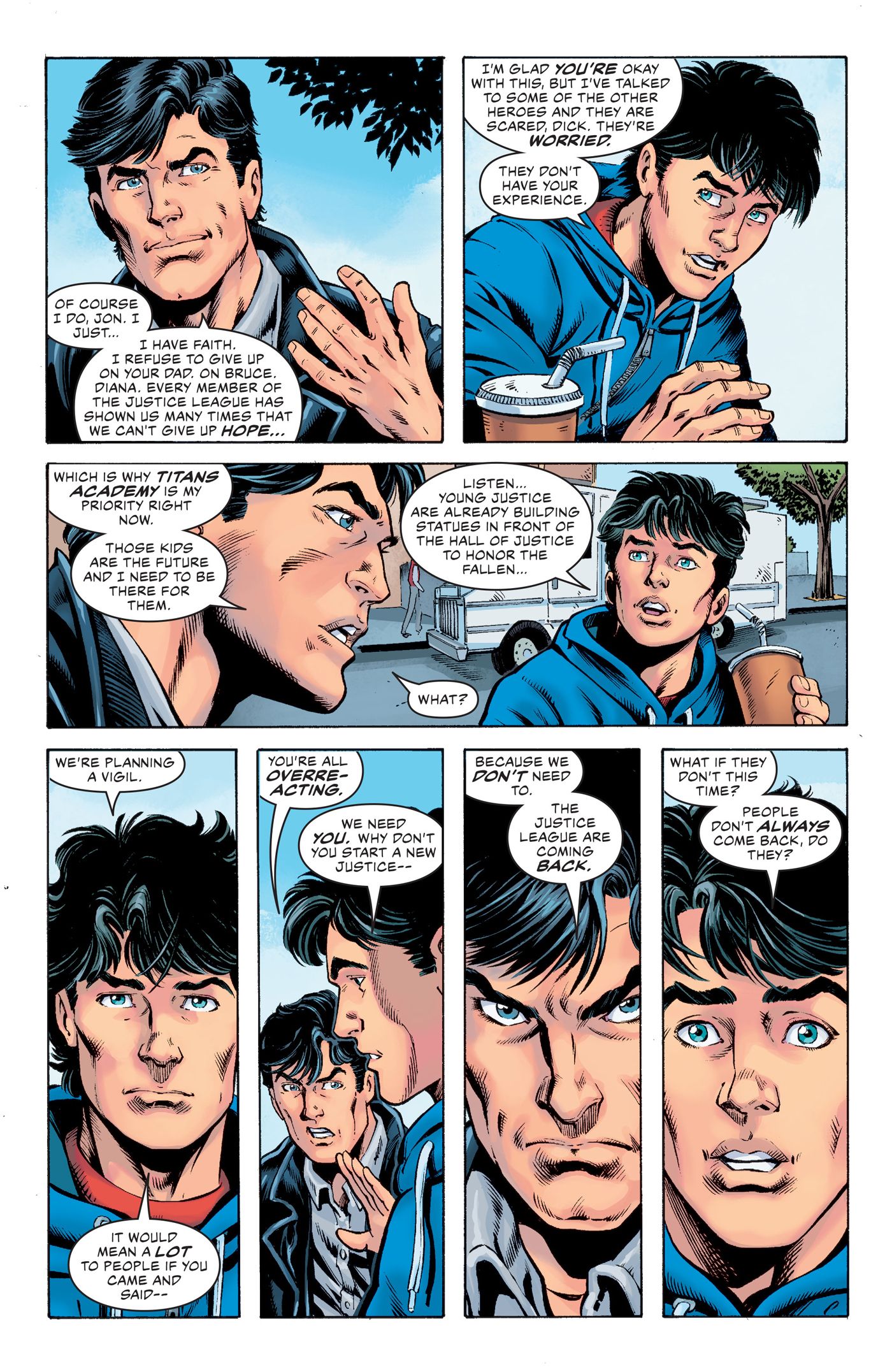 Nightwing Gives DC's New Superman an Important History Lesson About His ...