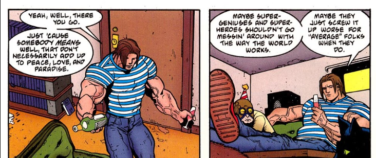 DC's Ultimate Slacker Had the Perfect Argument Against Superheroes