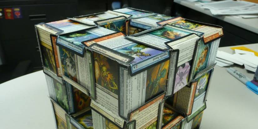 best card sleeves for mtg Commander Masters Omnath, Locus of Mana Standard Deck Protector Sleeves  (100ct) for Magic: The Gathering main image 0