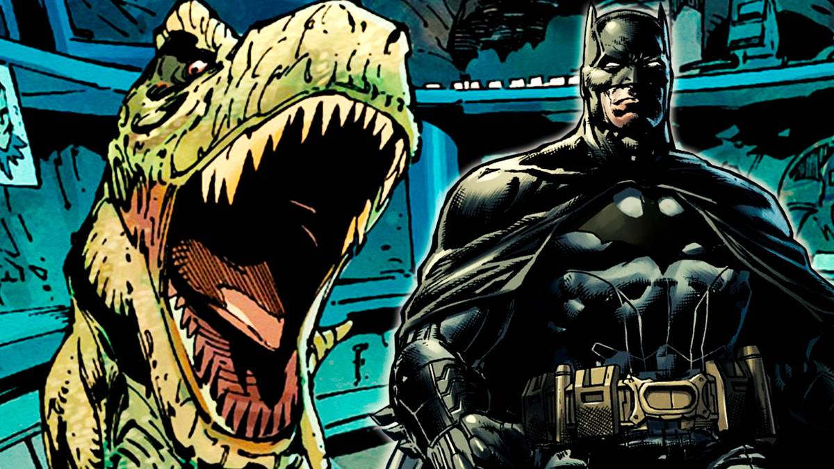Why Does Batman have a T-Rex in the Batcave?