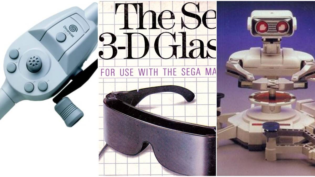 10 Weirdest Video Game Peripherals Of All Time