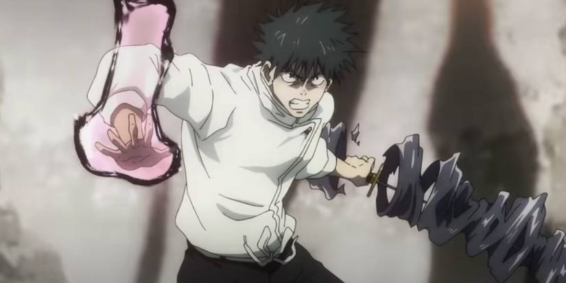 Yuta Okkotsu channels his cursed energy in Jujutsu Kaisen 0.