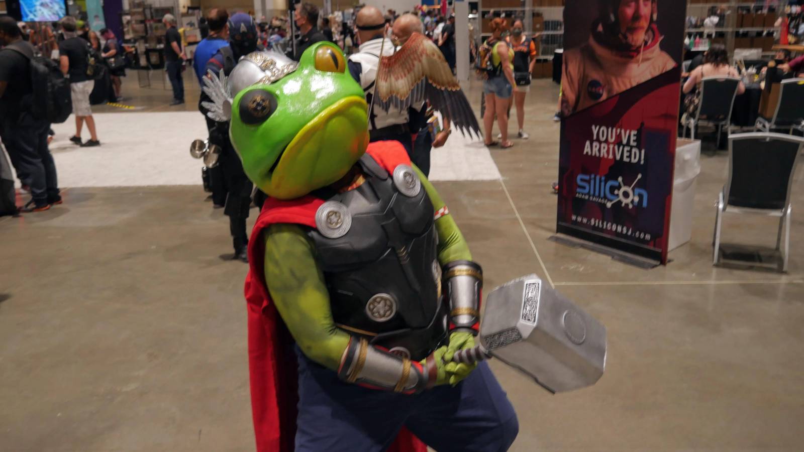 Marvel Fan Hops Into Action With Jaw-Dropping Throg Cosplay