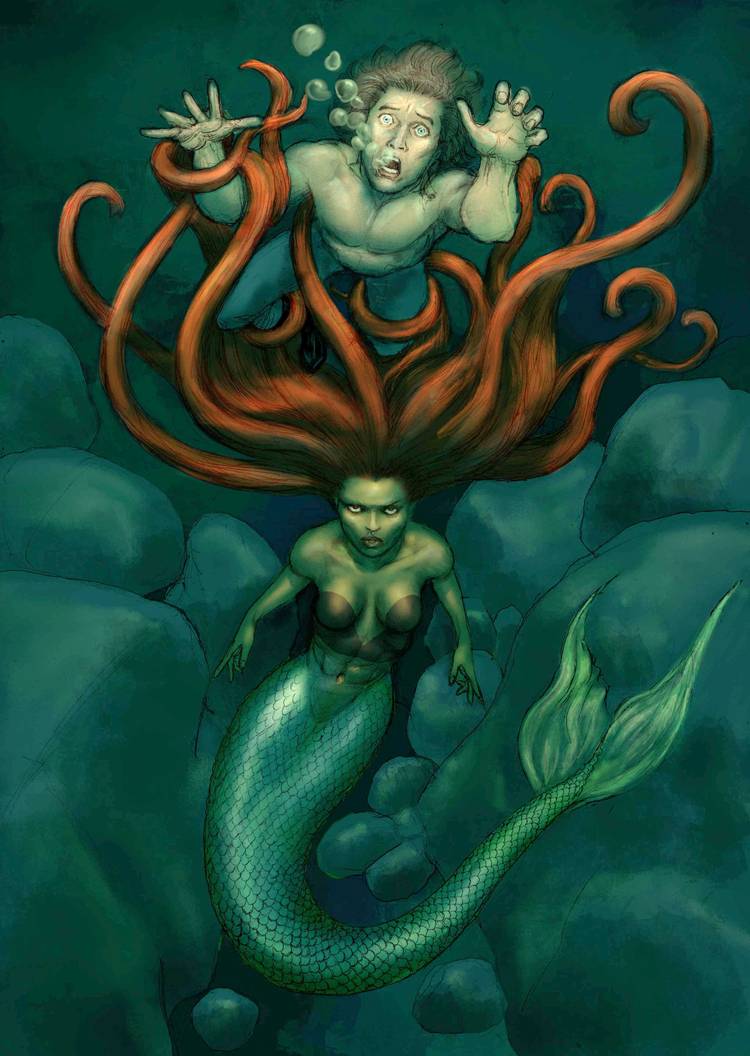 Line it is Drawn: Superheroes Celebrate MerMay by Becoming Mermen/Mermaids