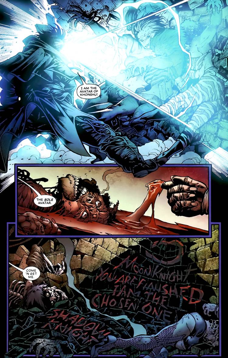 How Moon Knight's Brother Was Depicted in the Comics