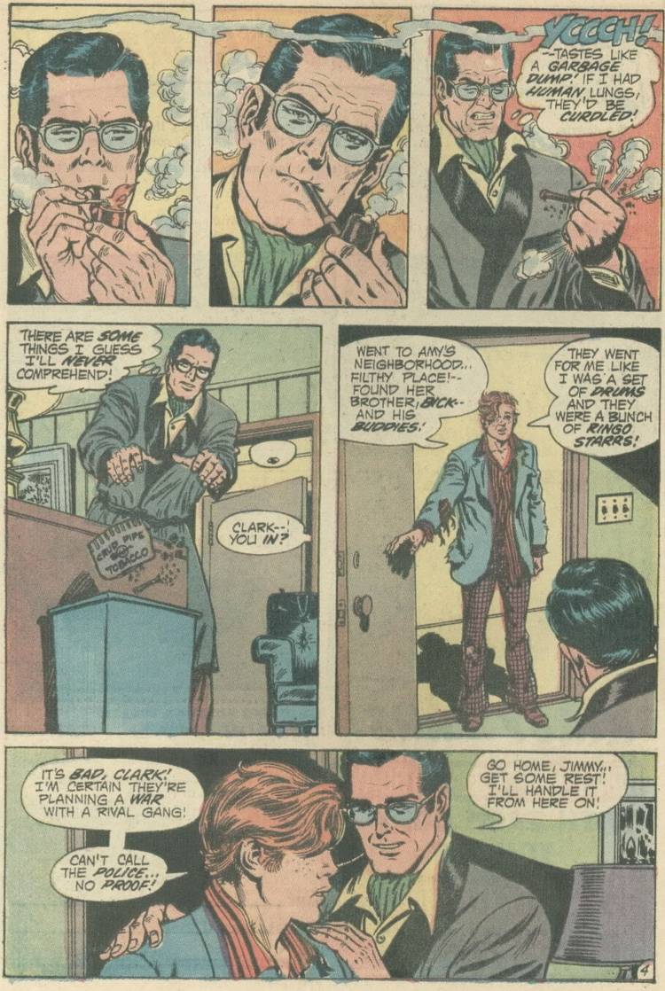 DC Once Decided That Superman Literally Could Not Smoke Tobacco