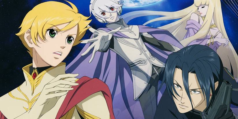 The main cast reach for each other in Toward the Terra