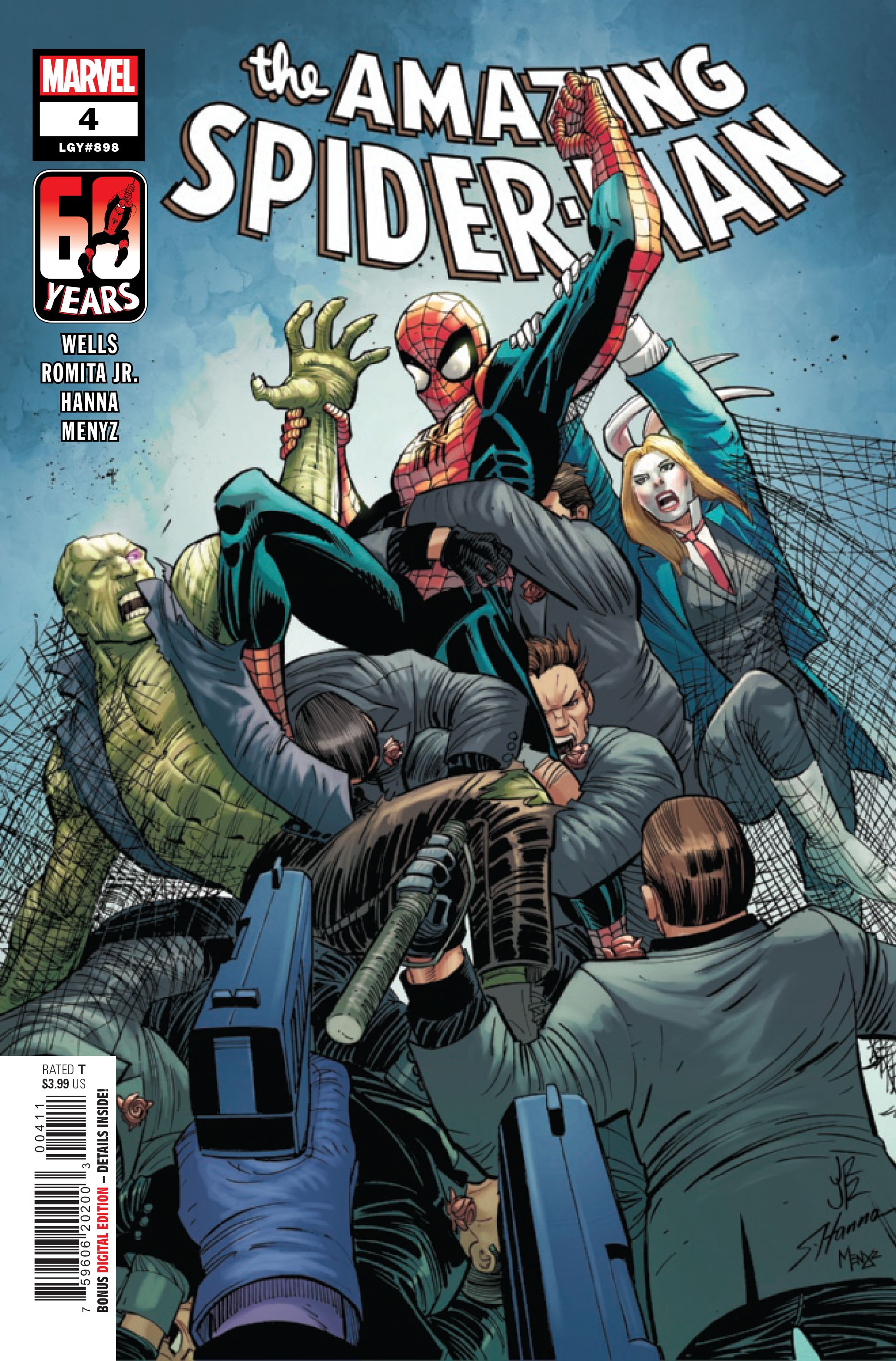 Marvel's Peter Parker Takes on Tombstone in The Amazing Spider-Man #4