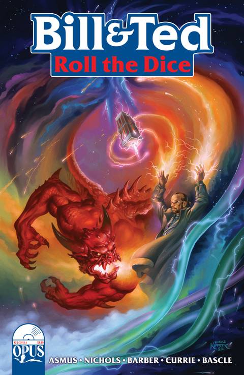 Bill & Ted Battle Dungeons and Dragons in Classic DnD Manual Homage ...