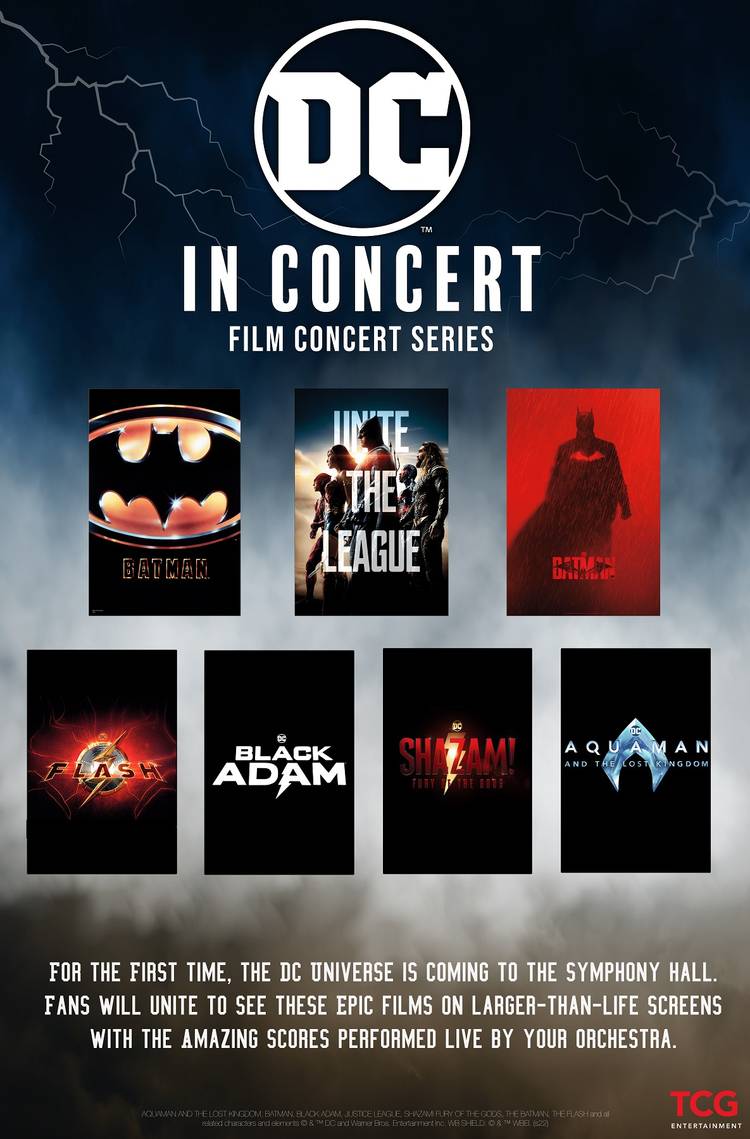 EXCLUSIVE: Warner Bros. DC Film Concert Series Celebrates Batman, Black ...