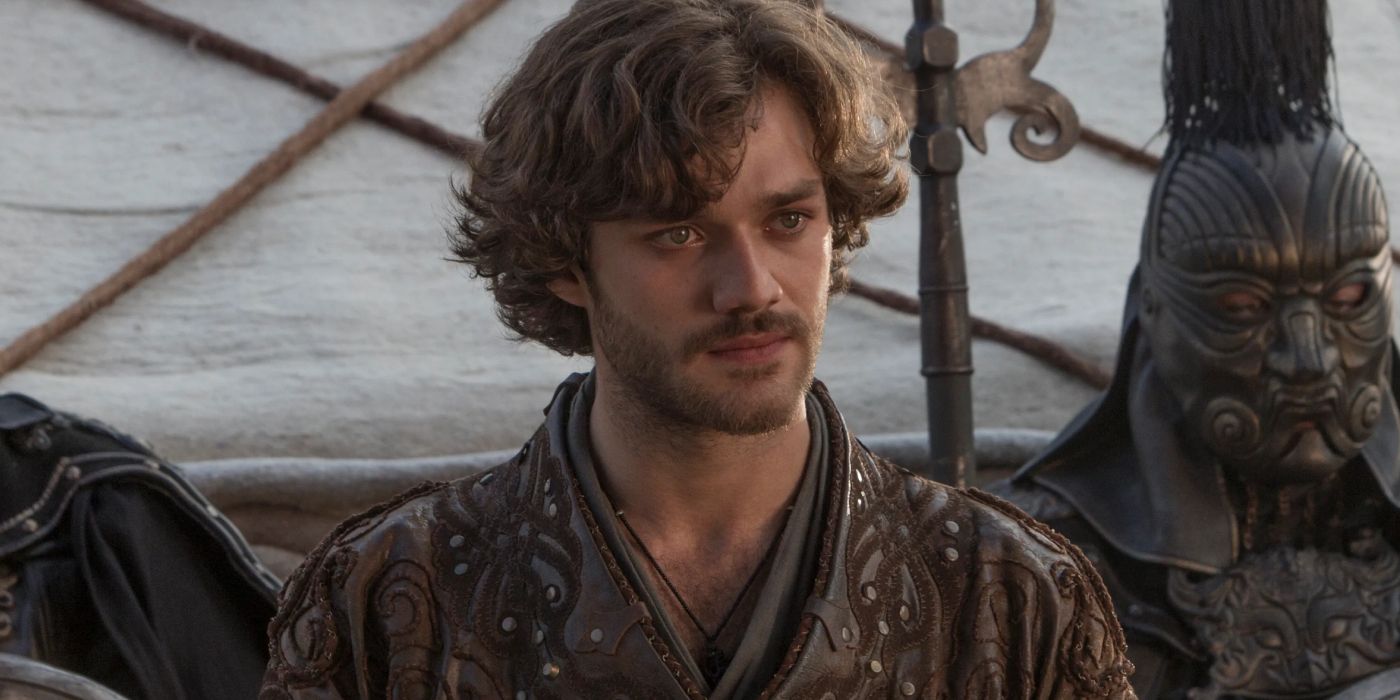 O Marco Polo, de Lorenzo Richelmy, parece preocupado com o Marco Polo da Netflix.