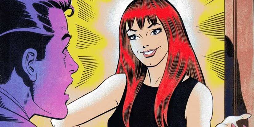 Mary Jane Watson on a blind date with Peter Parker