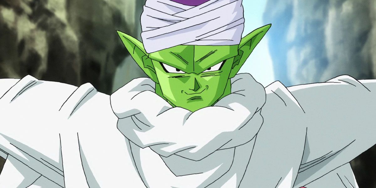 Piccolo smirks before a fight In Dragon Ball Super