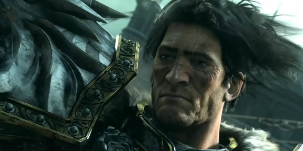 World of Warcraft Legion, Varian Wrynn with windblown hair