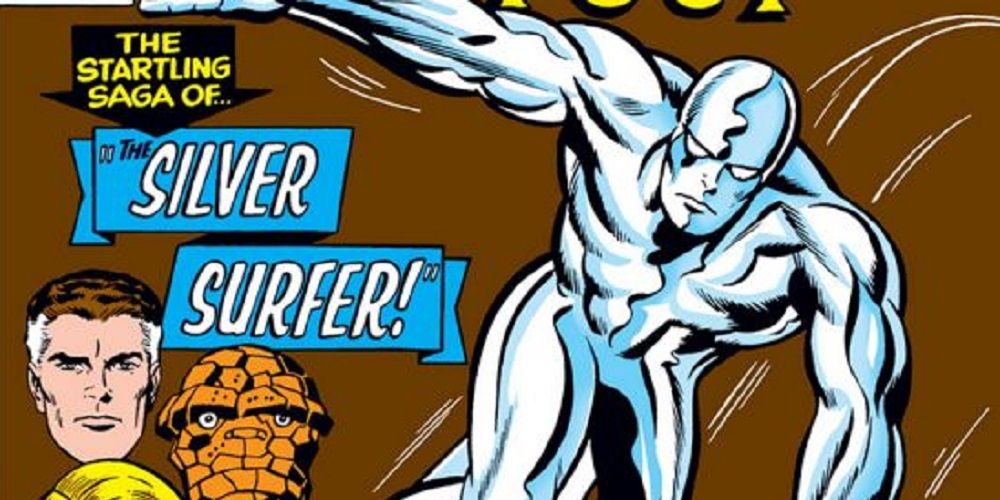 Silver Surfer in Jack Kirby's Marvel Comics Galactus Trilogy
