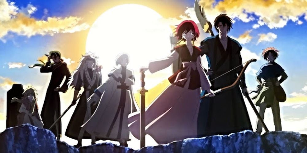 Yona and the group from Yona of the Dawn