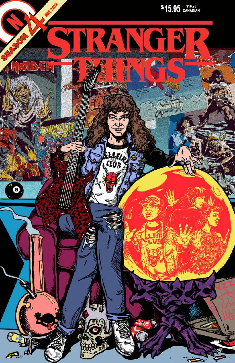 Line it is Drawn: Stranger Things Classic 1980s Comic Book Cover Homages