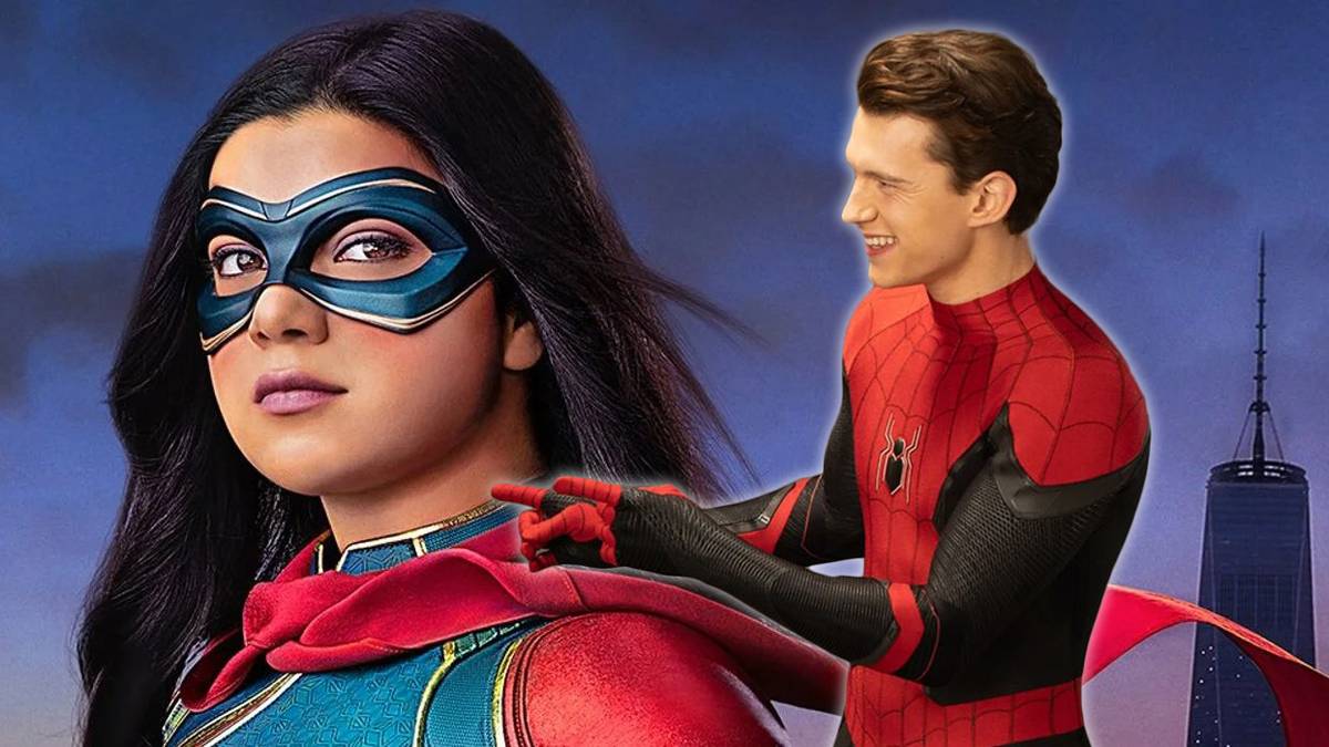 Iman Vellani Wants Ms. Marvel to Team Up with Tom Holland's Spider-Man in  the MCU, image size:1200x675