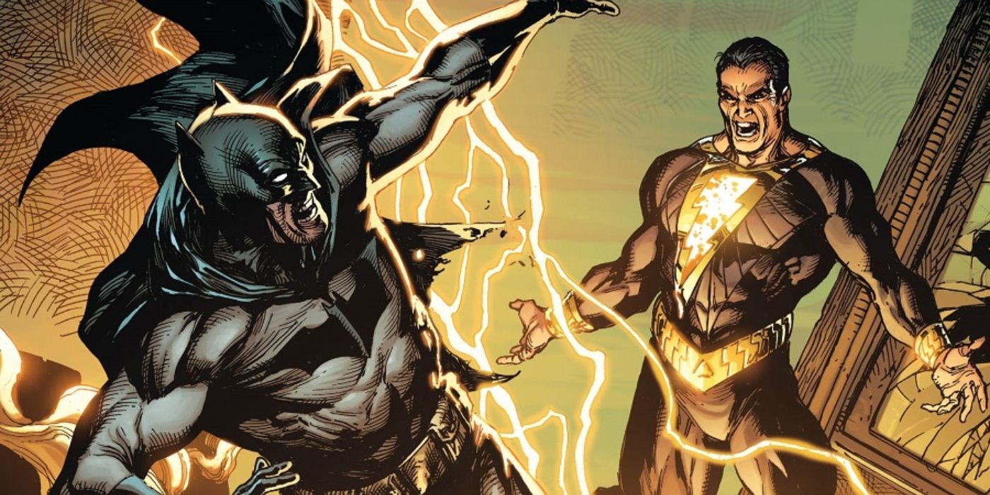 Black Adam Without His Powers Can Still Go Toe-to-Toe With Batman