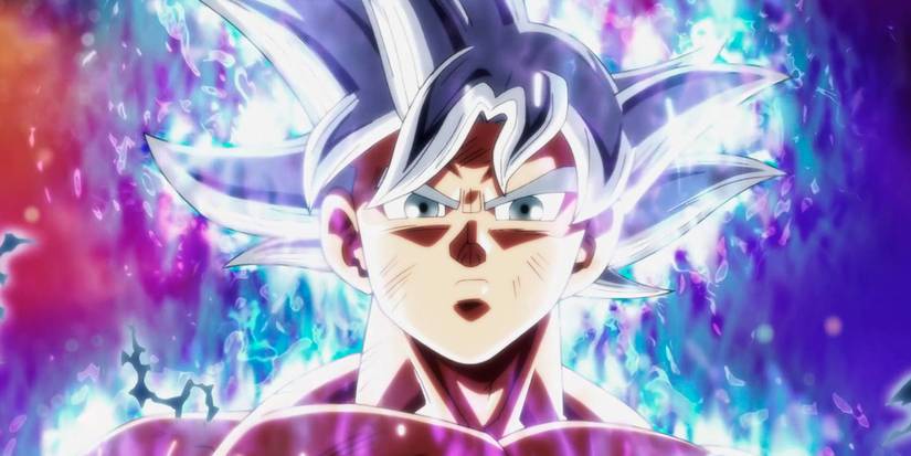 Goku exploite Mastered Ultra Instinct dans le Tournoi du Pouvoir de Dragon Ball Super.