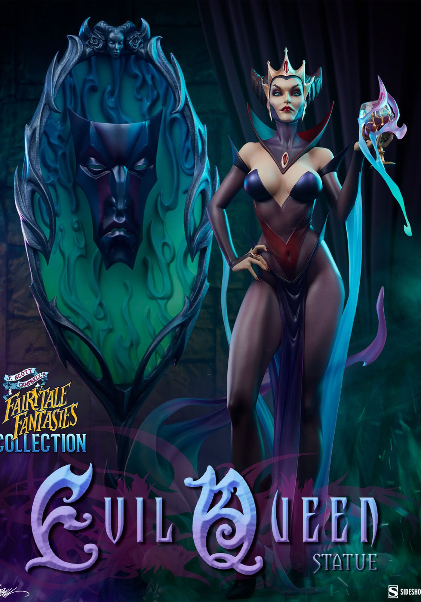 J. Scott Campbell Reinvents Snow White's Evil Queen as a Sexy